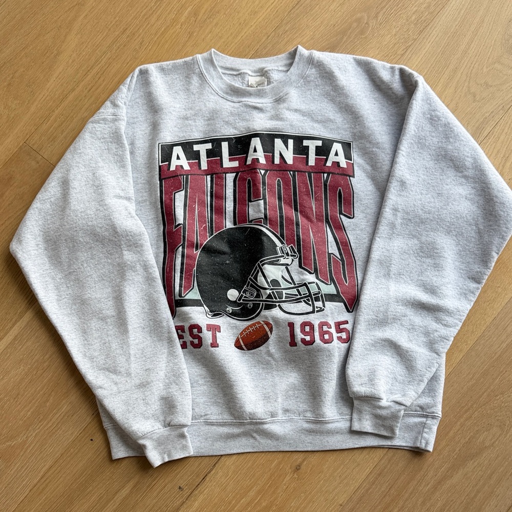 Hanes Atlanta Falcons Gray Crewneck